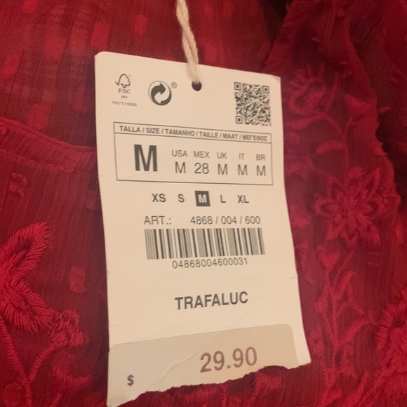 Zara Trafaluc Collection sleeveless shirt - Picture 3 of 3